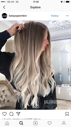 Balayage Ideas, Ombre Blond, Cute Hair Colors, Hair Light, Balayage Hair Blonde, Hair Shades, Brown Blonde Hair