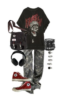 Stile Punk Rock, Grunge Fits, Filmy Vintage, Masc Outfits, Cooler Style, Emo Outfits, Estilo Punk, Punk Outfits, Cool Fits