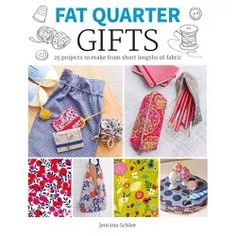 Fat Quarter Sewing Projects, Fat Quarter Projects, Small Sewing Projects, Sewing Book, Kids Apron, Sewing Projects For Beginners, Easy Sewing Projects, Sewing Gifts