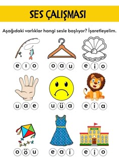 spanish worksheet with pictures and words for children to learn in the english language