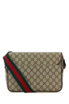 The Gucci GG Supreme Messenger Bag perfectly combines luxury craftsmanship and street style flair. Made of durable yet light 100% nylon fabric in Italy, this bag features Gucci's signature interlocking GG logo and holds all your daily essentials. With an adjustable strap for comfortable carry and multiple interior pockets, storage and organization are effortless. Capture your adventures anywhere with this snapshot-ready bag that elevates your Instagram feed with coveted high-fashion heritage in Gucci Leather Shoulder Bag With Logo Strap, Gucci Rectangular Bag With Logo Strap, Gucci Shoulder Bag With Logo, Designer Gucci Bag With Logo Strap, Gucci Designer Bag With Logo Strap, Gucci Luxury Bag With Logo Strap, Luxury Gucci Bag With Logo Strap, Gucci Coated Canvas Bag With Logo, Gucci Crossbody Bag With Logo