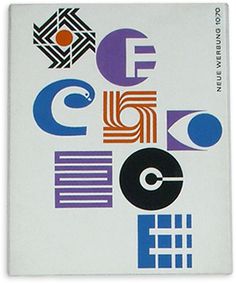 a book with an abstract design on the cover