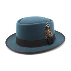 Make a Statement with the Brixton Felt Pork Pie Hat by EFFENTII Modern style meets vintage charm with EFFENTII's Brixton Felt Pork Pie Men's Hat. This iconic accessory is an ode to times gone by, yet fits seamlessly into today's fashion landscape. Whether you're aiming for a laid-back weekend vibe or elevating your evening attire, this hat has got you covered. Available in a variety of dazzling colors, it ensures you're not just in the conversation but leading it. Retro, refined, and undeniably Mens Fedora, Womens Fedora, Pork Pie Hat, Fedora Hat Women, Pork Pie, Fashion Landscape, Cap Fashion, Felt Fedora, Winter Cap