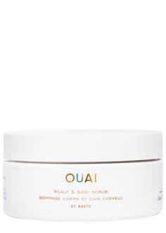 Long Description#Product Details#This is a Beyond Beauty product which means it has been sourced tried and tested and finally declared one of the most new and innovative heroes out there. Wanna get-a-OUAI? This deep-cleansing sugar scrub exfoliates product build-up from your scalp and smooths out dry skin while nourishing. It features OUAI’s St. Barts scent for a trip to the tropics. Sugar crystals help to gently exfoliate the scalp and body while increasing microcirculation. Panthenol and glycerin helps to improve skin moisture. Coconut oil rich in fatty acids helps to nourish the scalp and body. Sugar crystals exfoliate the scalp without drying hair out while coconut oil nourishes the scalp and body.#How To Use#SCALPIn the shower section wet hair to reveal the scalp. Apply a quarter-size Sugar Crystals, Beyond Beauty, St Barts, Benzoic Acid, Beauty Product, Deep Cleansing, Wet Hair, Improve Skin, Dry Hair