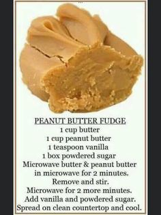 peanut butter fudge recipe with instructions