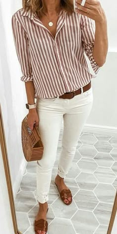 Spring Work Outfits, Summer Work Outfits, Street Style Summer, Casual Work Outfits, Work Outfits Women, 가을 패션, Outfits Casual, Casual Summer Outfits