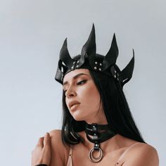 Medieval Style Crown and Choker / Fashionsarah.com