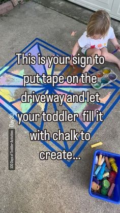 Chalk Play Ideas, Screen Free Kids, Grandma Ideas, Parenting Goals, Easy Toddler, Let Them Go, Kid Friendly Activities, Real Moms, Parenting Toddlers