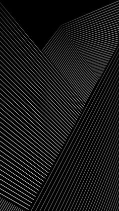 an abstract black and white photo with lines