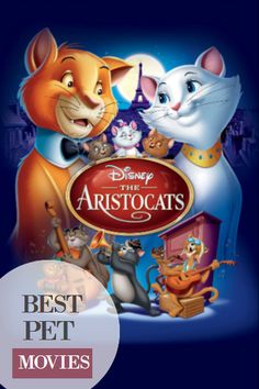 the aristoats poster from walt's live - action movie, which features cats and mice