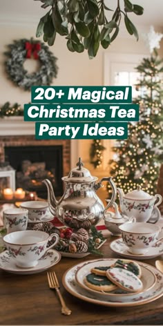 christmas tea party ideas for the holiday season