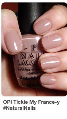 Taupe Colored Nails, Oatmeal Nail Color, Opi Tan Nail Polish, Taupe Gel Nails, Neutral Nail Colors For Pale Skin, Tan Nude Nails, Makeup Capsule, Soap Nails, Tan Nails