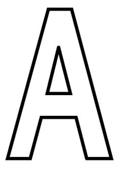 the letter is black and white, with an uppercase in the bottom right corner