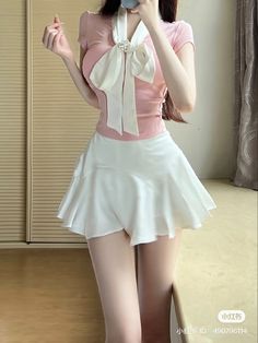 Girl Ootd, Fashion Top Outfits, Trendy Dress Outfits, Fashion Tops Blouse, Beautiful Dresses Short, Kawaii Fashion Outfits, Dressy Fashion, Really Cute Outfits, Girly Outfits