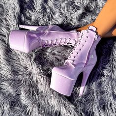 The Glitterati Ankle Boot - Lilac Lovers - 7 INCH, stripper shoe, stripper heel, pole heel, not a pleaser, platform, dancer, pole dance, floor work Club Heels, Open Toe Boots, Clear Shoes, Platform Stilettos, Thigh Boot, Glitter Fabric, Shoe Size Conversion, Boots Knee, Latest Shoes