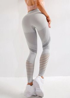 Introducing our Grey Mesh Panel Leggings – the perfect blend of fashion-forward design and exceptional functionality. #leggings #grey #sportswear
Get yours from here⬇️⬇️ Yoga Bottoms, High Waisted Tights, Knit Tights, Sports Wear Women, Nylon Leggings, Green Leggings, Plus Size Leggings