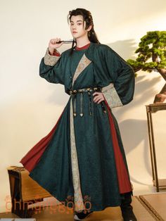 ad eBay - Find many great new & used options and get the best deals for Hanfu Men Dress Women's Dress Inner Pants Belt Dress GuangShanYue Fashion Dress at the best online prices at eBay! Free shipping for many products! Jomon Period Clothing, Hanfu Dress Traditional, Mongolian Clothing Traditional, Fantasy Robes, Hanfu Pants, Chinese Fashion Traditional, Wizard Clothes, Wizard Dress, Casual Fantasy Clothing