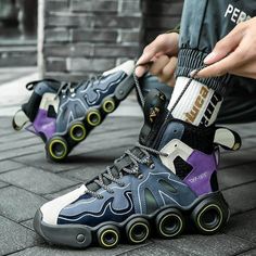 Trendy Running Shoes, Shoe House, Men Personality, Roller Shoes, Cyberpunk Techwear, Mens Tennis Shoes, Sport Shoes Fashion, Casual Shoes For Men, Mens Walking Shoes