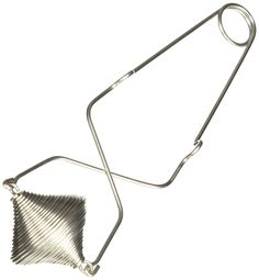 an image of a metal object that looks like a square shaped object with a long handle