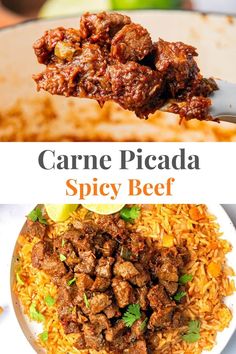 the recipe for carne picada spicy beef