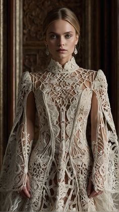 Macrame Wedding Dress: Ethereal Elegance for the Modern Bride Ethereal Wedding Dress Goddesses, Wedding Dress Ethereal, Macrame Wedding Dress, Edgy Wedding Dress, Dress Ethereal, Boho Wedding Ceremony, Dress Tips, Edgy Wedding, Vintage Inspired Wedding Dresses