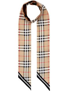 Burberry Head Scarf, Kenzo Wallpaper, Checkered Scarf, Beige Scarf, Silk Style, Silk Twill Scarf, Burberry Vintage, Reversible Scarf, Burberry Scarf