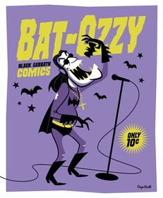 an image of a cartoon character with bat - o - zzzyy on it