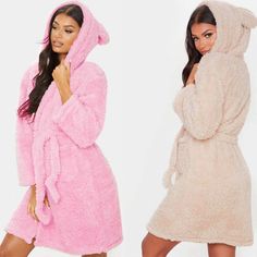 Cute Bathrobe, Casual Pajamas, Bath Robes For Women, Hooded Robe, Unicorn Plush, Fleece Dress, Sleepwear & Loungewear, Sleepwear Women, Night Gown