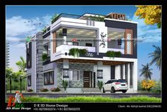 this is an image of a modern style house