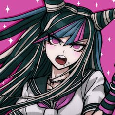 Danganronpa Ibuki, Danganronpa Icons, Ibuki Mioda, Pixel Characters, Going Postal, Video Game Anime