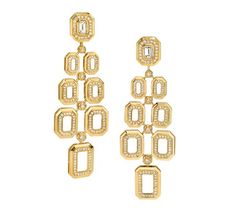 Go for the geometric look with these @Ivanka Trump Fine Jewelry earrings in 18k yellow gold with diamonds Diamond Chandelier, Link Earrings, Shine Bright Like A Diamond, Fine Jewelry Designers, Fine Jewelry Collection, Newport Beach, Fine Jewellery Earrings, Chandelier Earrings