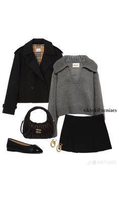 Blair Waldorf Outfits Inspired, Blair Waldorf Outfits, School Uniform Fashion, Famous Outfits, Stylish Winter Outfits, Outfit Plan, Outfit Inspo Casual, Blair Waldorf