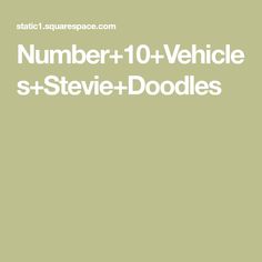 the number 10 vehicle st - steve - doodles is shown in white on a green background