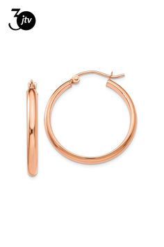 14k rose gold hoop earrings. Measure approximately 1/1"L x 1/8"W and have saddleback backings. Hypoallergenic 14k Rose Gold Hoop Earrings, Hypoallergenic Rose Gold 14k Hoop Earrings, Everyday Tarnish-resistant Rose Gold Hoop Earrings, Rose Gold Polished Hoop Earrings, Rose Gold Tarnish-resistant 14k Gold Filled Hoop Earrings, Rose Gold Hoop Earrings, Gold Hoop, Gold Hoop Earrings, 10k Gold