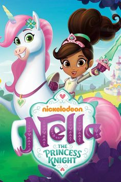 the poster for netflix's new animated movie, hello the princess and the unicorn