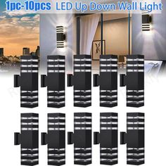 10 pcs led up down wall light