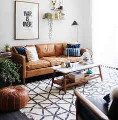 the living room is clean and ready to be used as a home decor space,