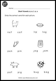 worksheet for beginning and ending sounds with pictures