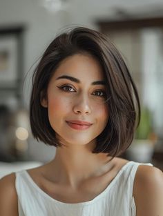 Hair Do For Bob Hairstyle Ideas, Hairstyle Bob Short, Make Up For Short Hair, Hair Styling Ideas For Short Hair, Short Hair Looks Ideas, Womens Bob Haircut, Short Hairstyle Women Bob, Haircut For Short Hair For Women, Short Hair Haircuts For Women