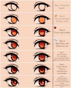 how to draw anime eyes with step by step instructions for beginners and advanced drawing