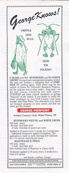 an advertisement for george rows's white cremes, which is featured in the paper