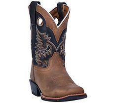 Your favorite little one will a have boot-scootin' good time in these cowboy boots! From Dan Post. Baby Boy Boots Cowboy, Toddler Ariat Boots, Toddler Boy In Cowboy Boots, Infant Boy Cowboy Boots, Kids Leather Boots, Kids Cowhide Boots, Dan Post, Mens Leather Boots, Calvin Klein Men