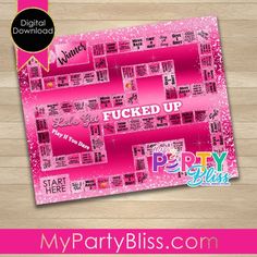 Bachelorette Party Game Hen Party Game Girls Night In Party | Etsy Drinking Roulette, Ladies Night Games, Bachelorette Party Games Drinking, Girls Night Games, Adult Card Games, Drinking Card Games, Date Night Games, Bachelorette Party Game, Romantic Games