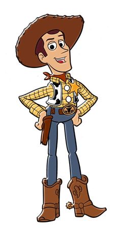 the character woody from toy story