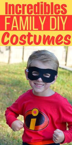 Incredibles Disney DIY Family Costumes: This Halloween get some spooktacular costume ideas with these simple DIY Incredibles costumes. Get easy instructions for the costumes for each member of the family, along with links to anything you might need. Check out this post for these incredibly incredible Disney costumes.