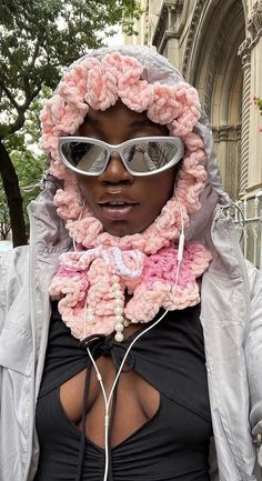 Crochet Grunge, Street Style Fall Winter, Streetwear Inspo, Fire Fits, Cool Fits, Pink Outfits, Girly Fashion, Grunge Outfits, Slow Fashion