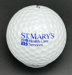 St Marys Health Care Services Logo Golf Ball (1) Titleist HP Tour Pre-Owned