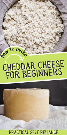 cheese for beginners how to make cheddar cheese for beginners