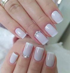 Uñas Cortas En Blanco. There are any references about Uñas Cortas En Blanco in here. you can look below. I hope this article about Uñas Cortas En Blanco can be useful for you. Please remember that this article is for reference purposes only. #uñas #cortas #en #blanco French Manicure Nails, Bride Nails, Bridal Nails, Classy Nails, Perfect Nails, Nude Nails, Nail Manicure