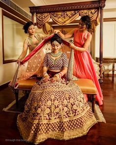 Designer handmade wedding Lehenga . Whatsapp +918888328116 or ethnicdia@gmail.com for inquiries . #lehenga #weddinglehenga #indianweddingwear #pakistaniwedding #handembroidery #handembroiderylehenga https://ecs.page.link/YQocH Hldi Pose, Photography Friends Group, Photography Friends, Indian Wedding Couple Photography, Bride Photoshoot